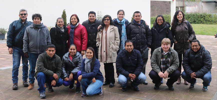 16 people from Latin America join the Social and Economic Management of Solidarity Economics program